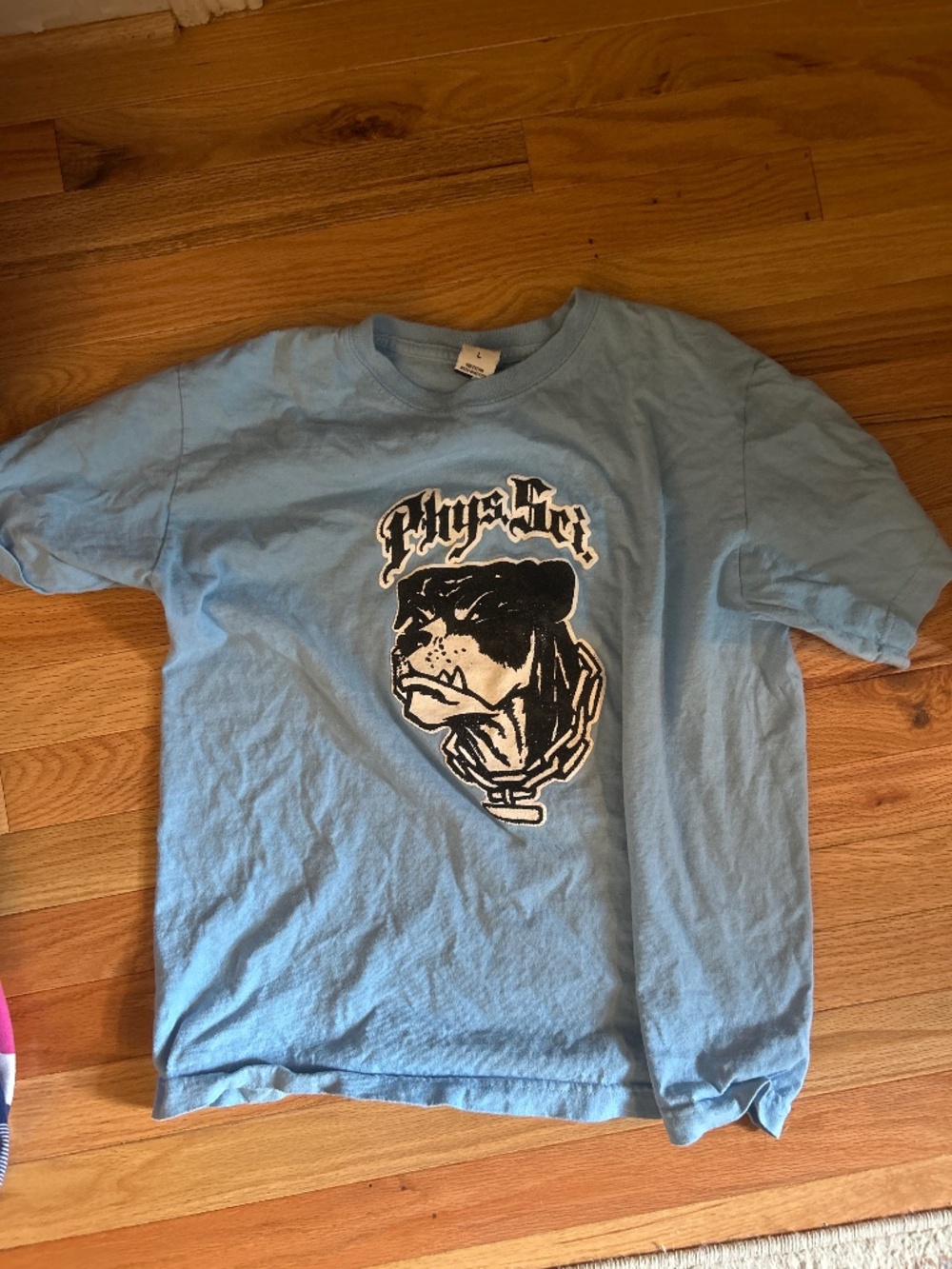 Dog with sparkles on it tee shirt